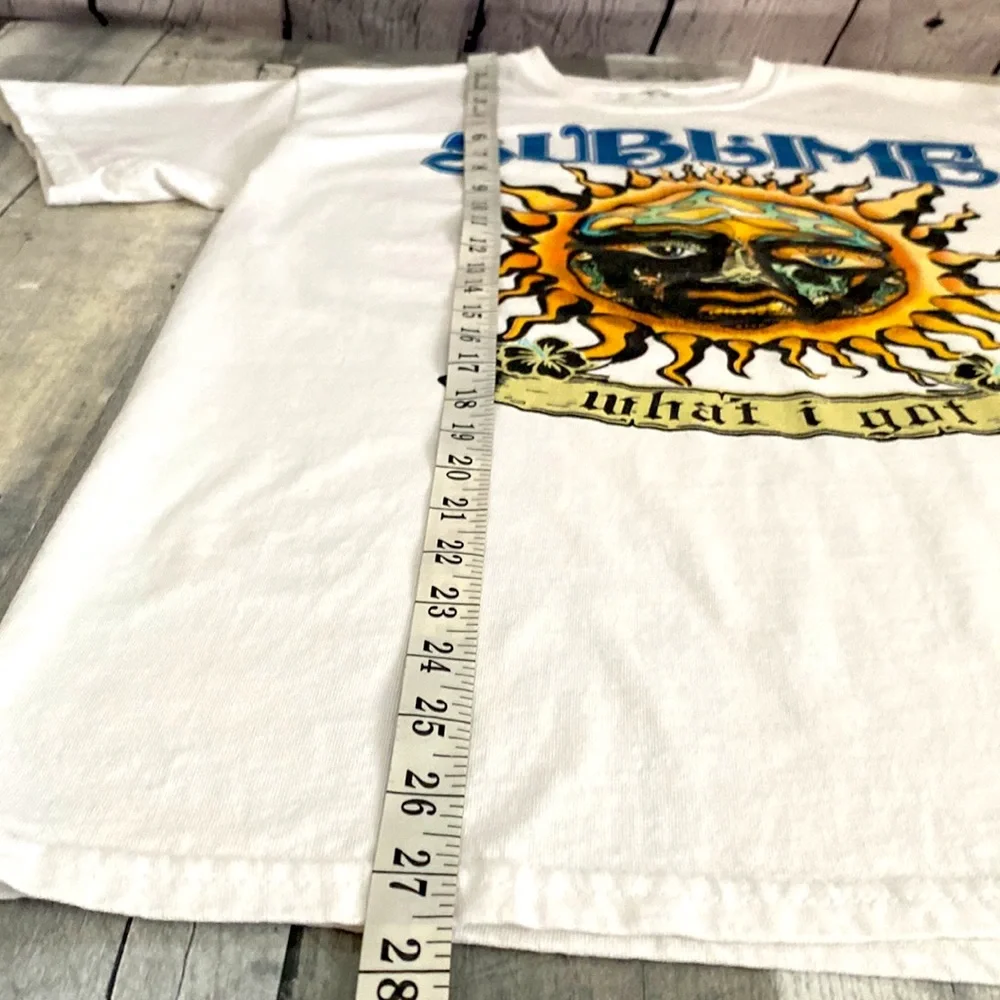Sublime rock band What I Got White T Shirt Size M - Picture 6 of 8